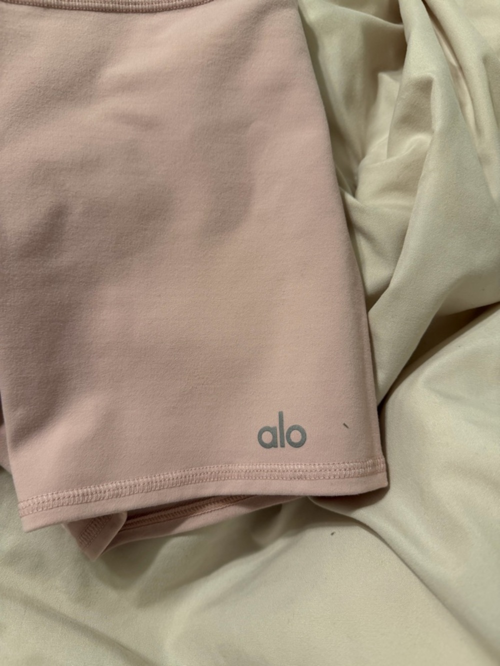 ALO Yoga Women's Athletic Shorts in Dusty Pink
